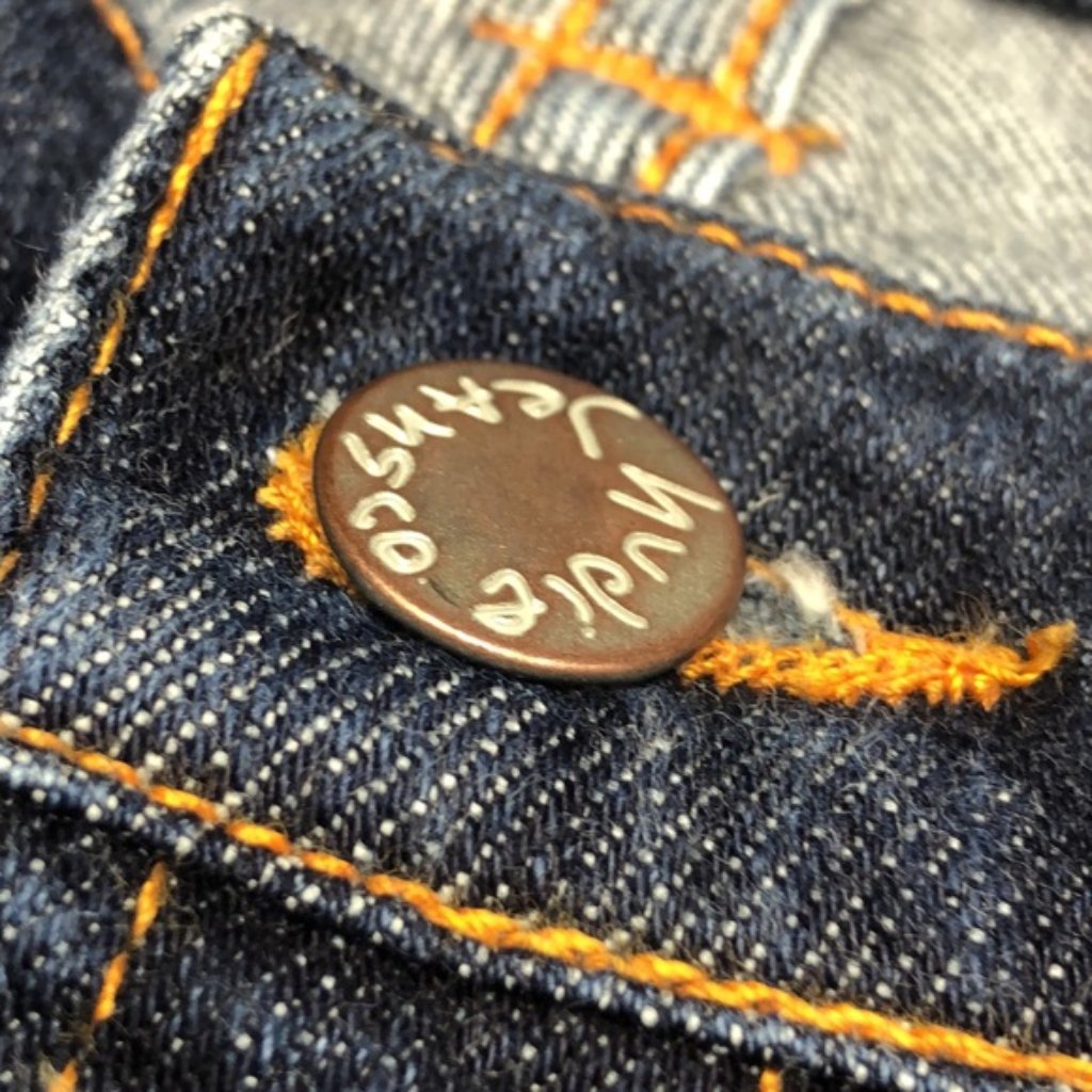 Made In Italy Nudie Tight Long John Skinny Jeans 26x30 — image 7 of 8